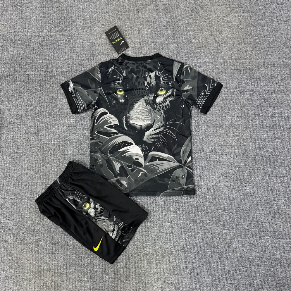 25/26 Brazil Special Black Kids Set