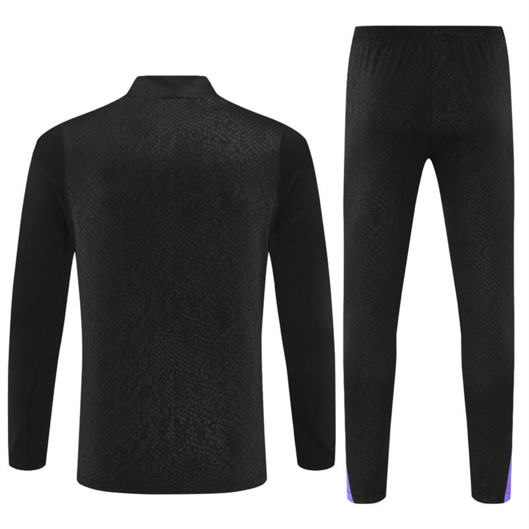 25/26 Barcelona Black Tracksuit