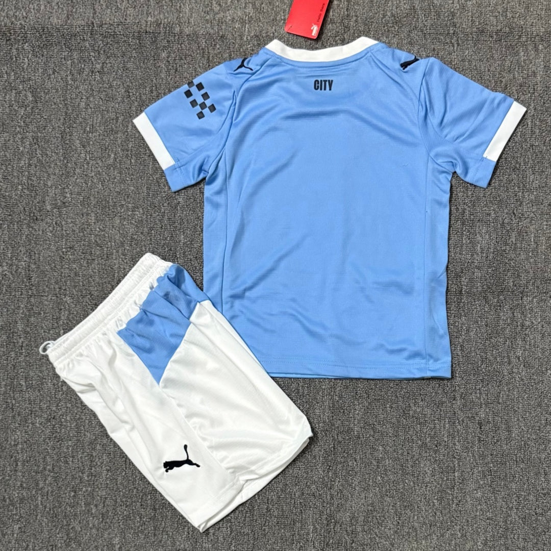 25/26 Manchester City Home Kids Set