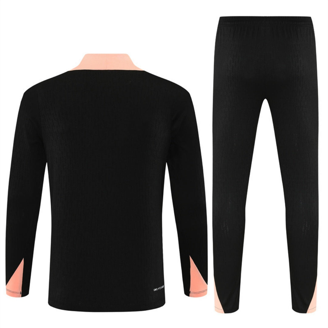 25/26 France Black Tracksuit