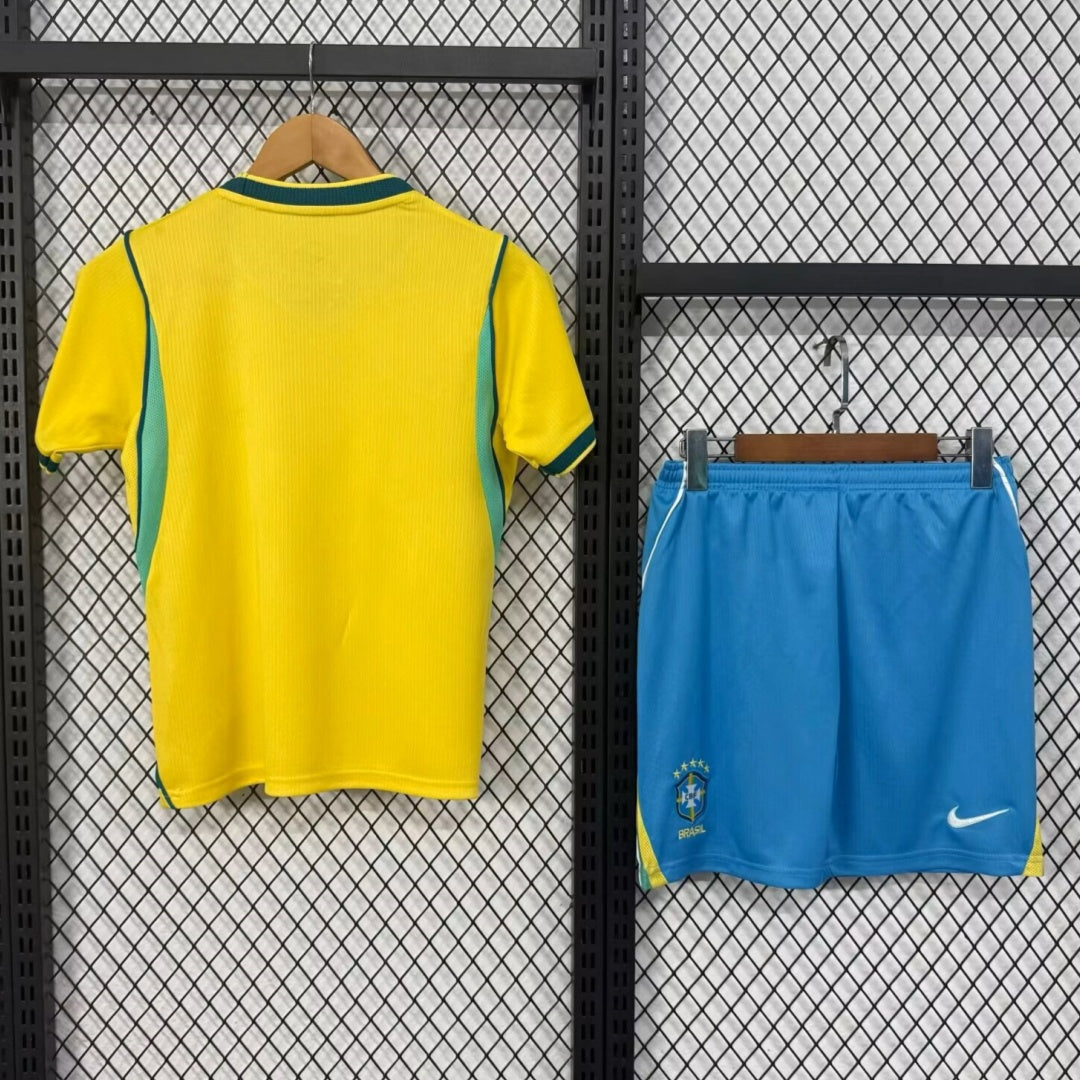 25/26 Brazil Home Kids Set