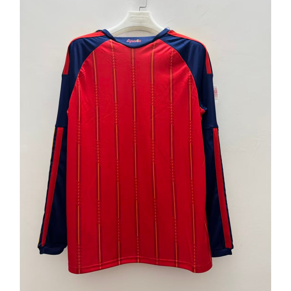 25/26 Spain Home Long Sleeve Jersey