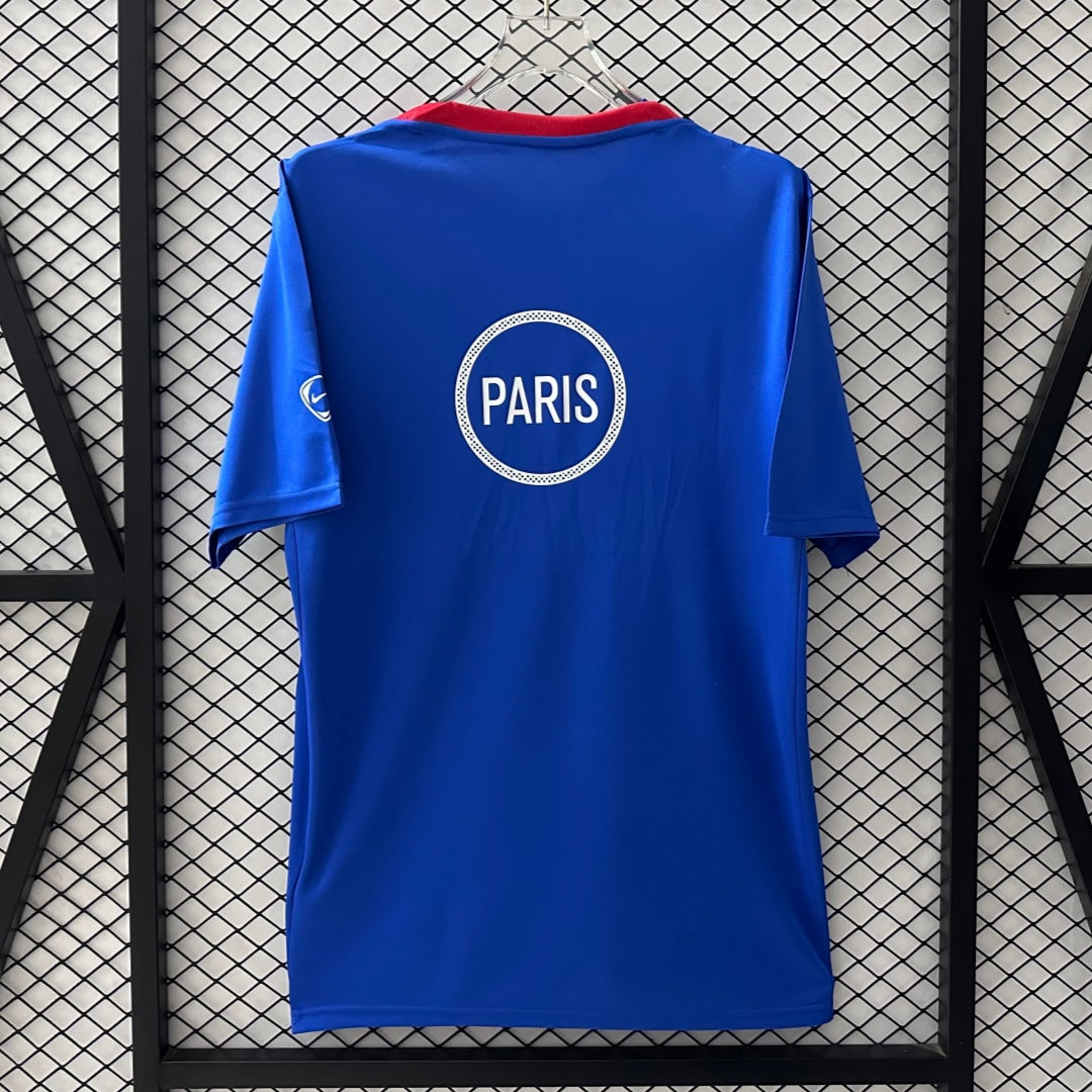 25/26 PSG Special Blue and Red Jersey