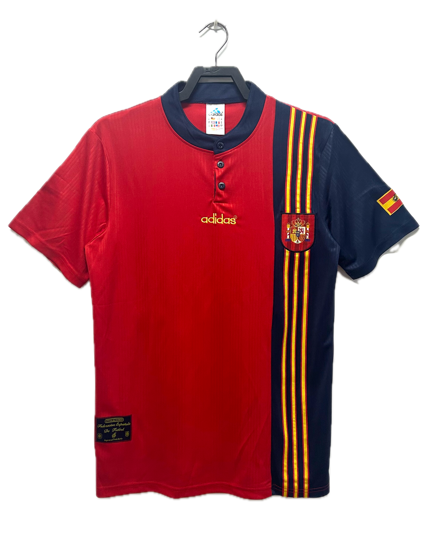 Spain 1996 Home Jersey