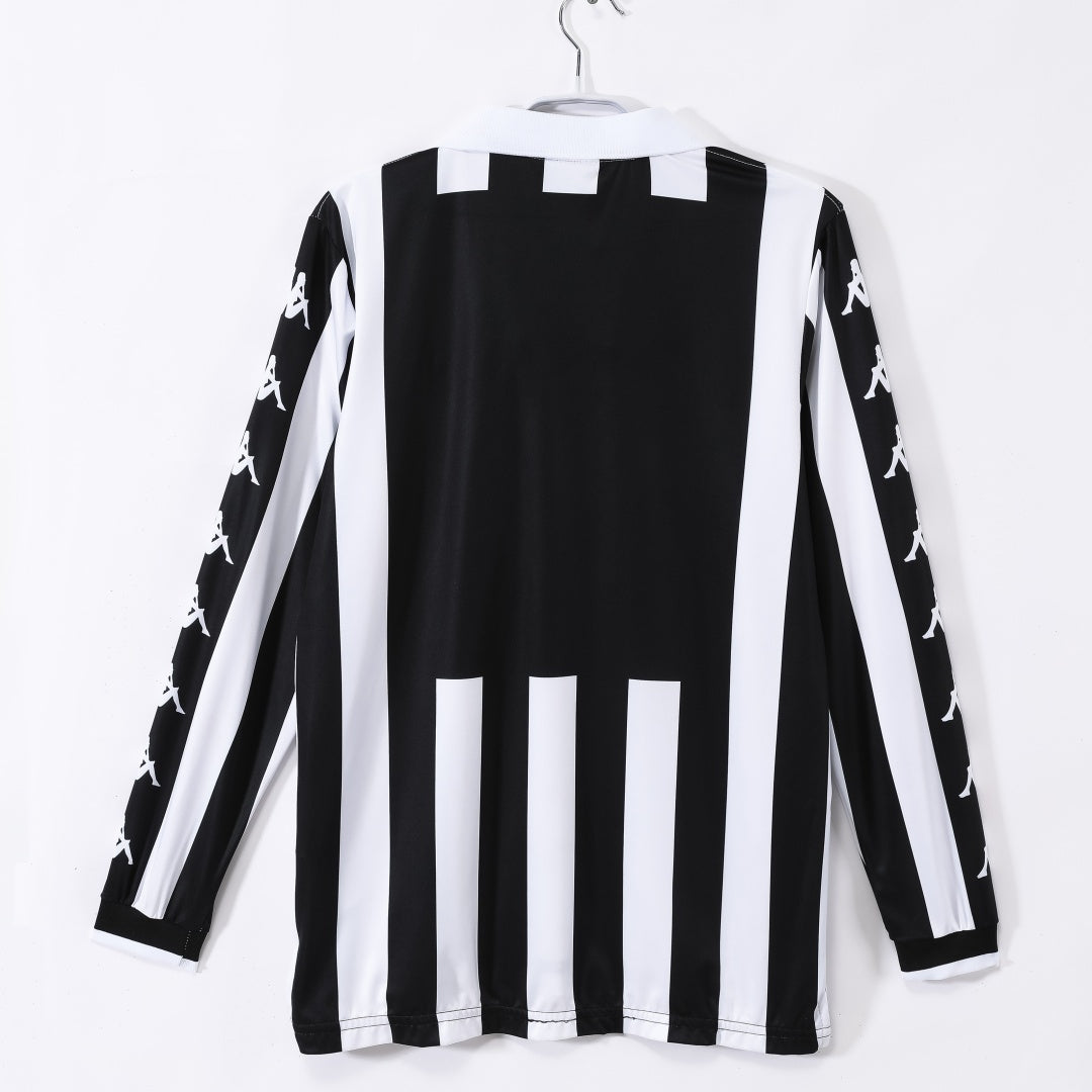 1999-2000 Juventus Home Retro Long Sleeve Jersey