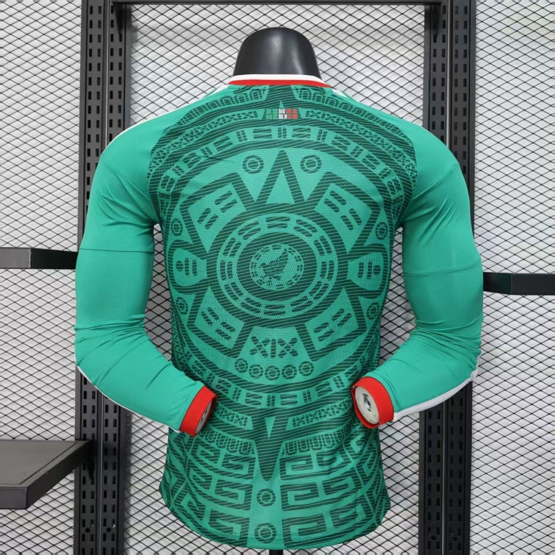 25/26 Mexico Home Player Version Long Sleeve Jersey