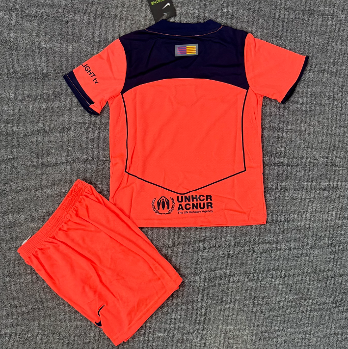 25/26 Barcelona Third Kids Set