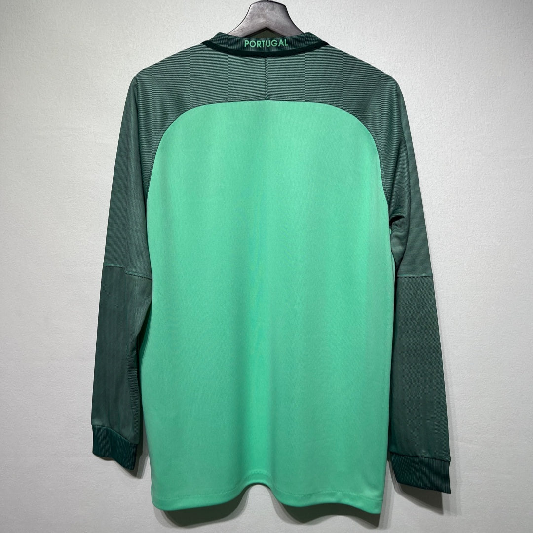 2016 Portugal Away Retro Long Sleeve Jersey