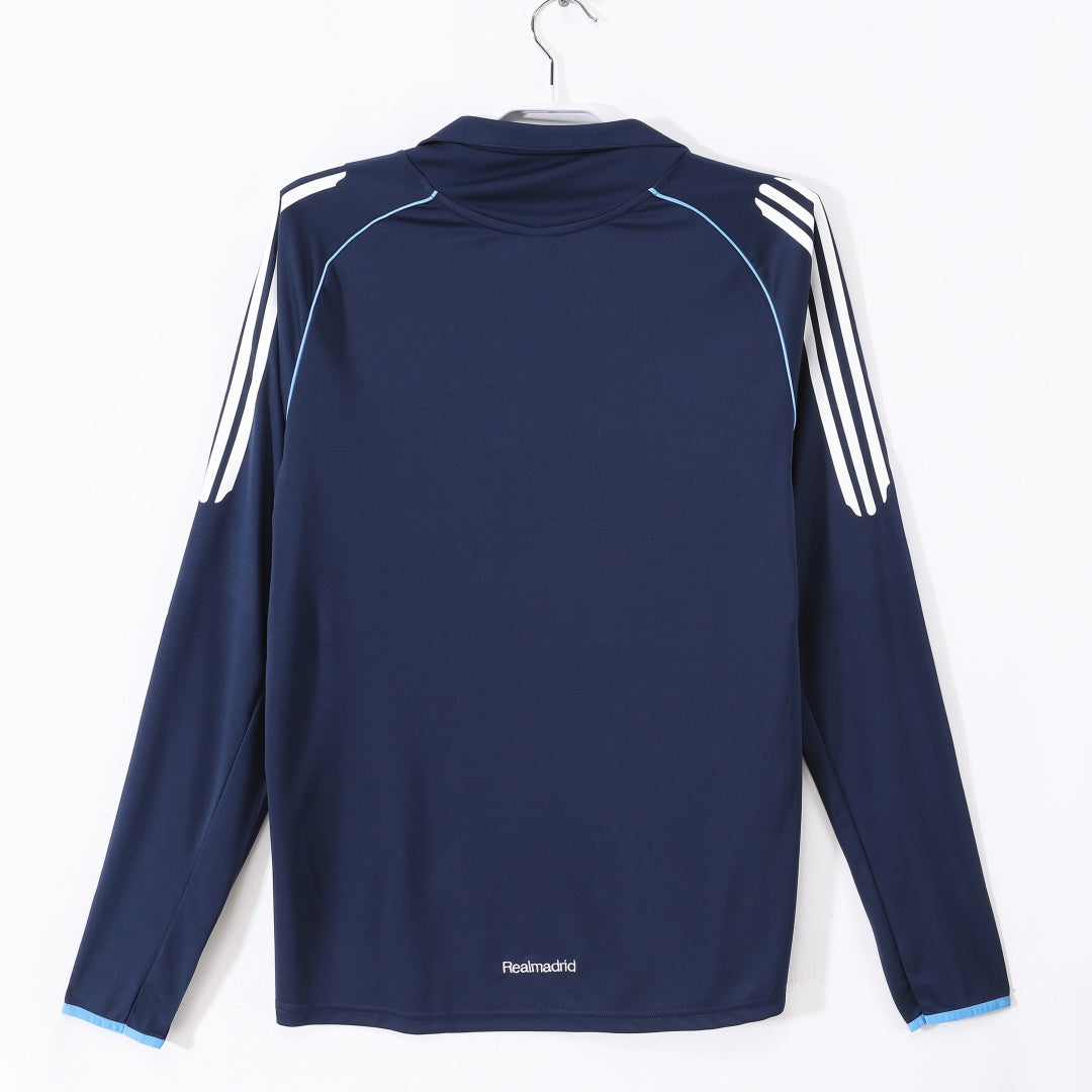 2005-2006 Retro Real Madrid Away Long Sleeve Jersey
