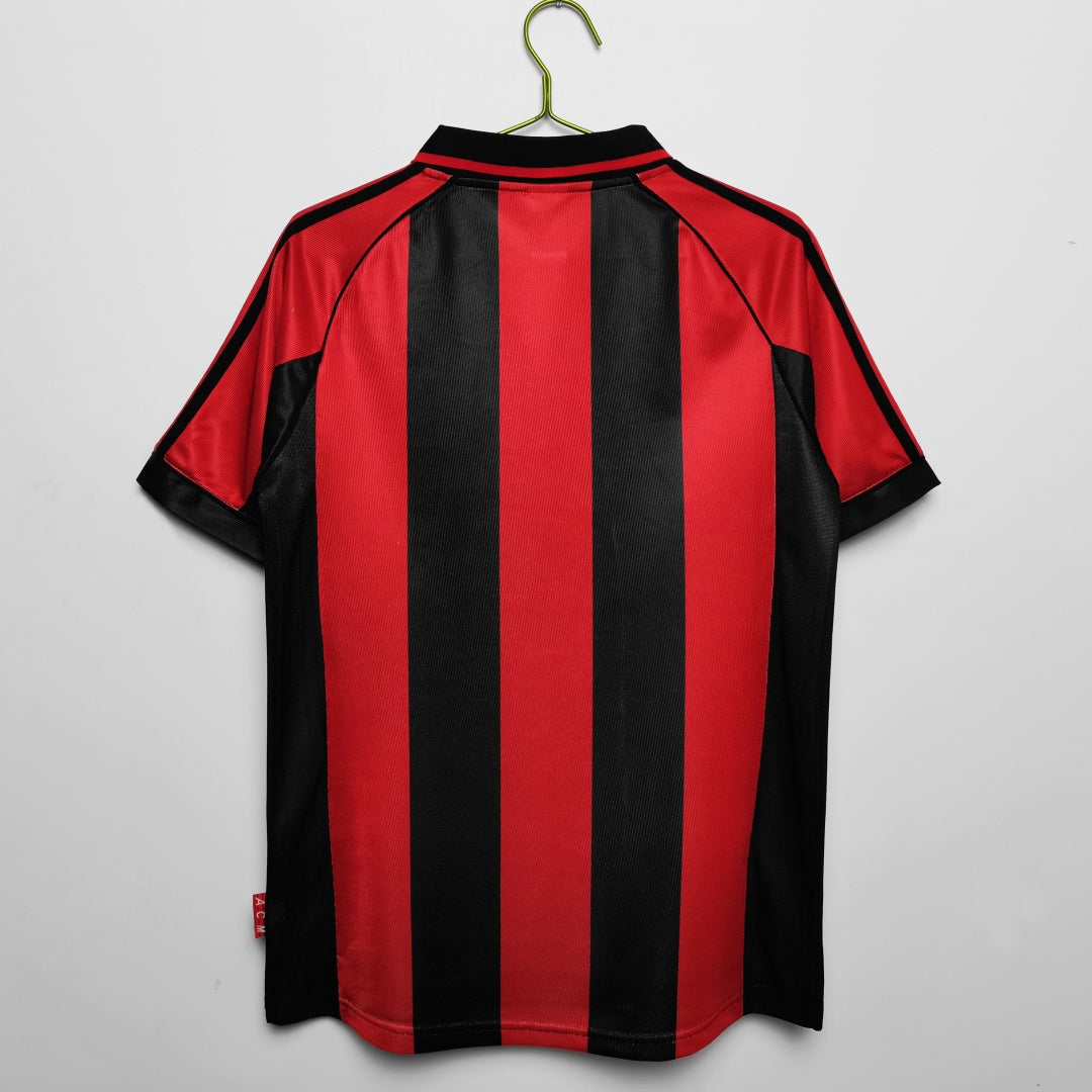 1998- 1999 AC Milan Home Retro Jersey