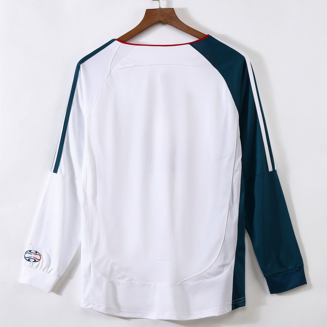 2006-2007 Liverpool Away Retro Long Sleeve Jersey