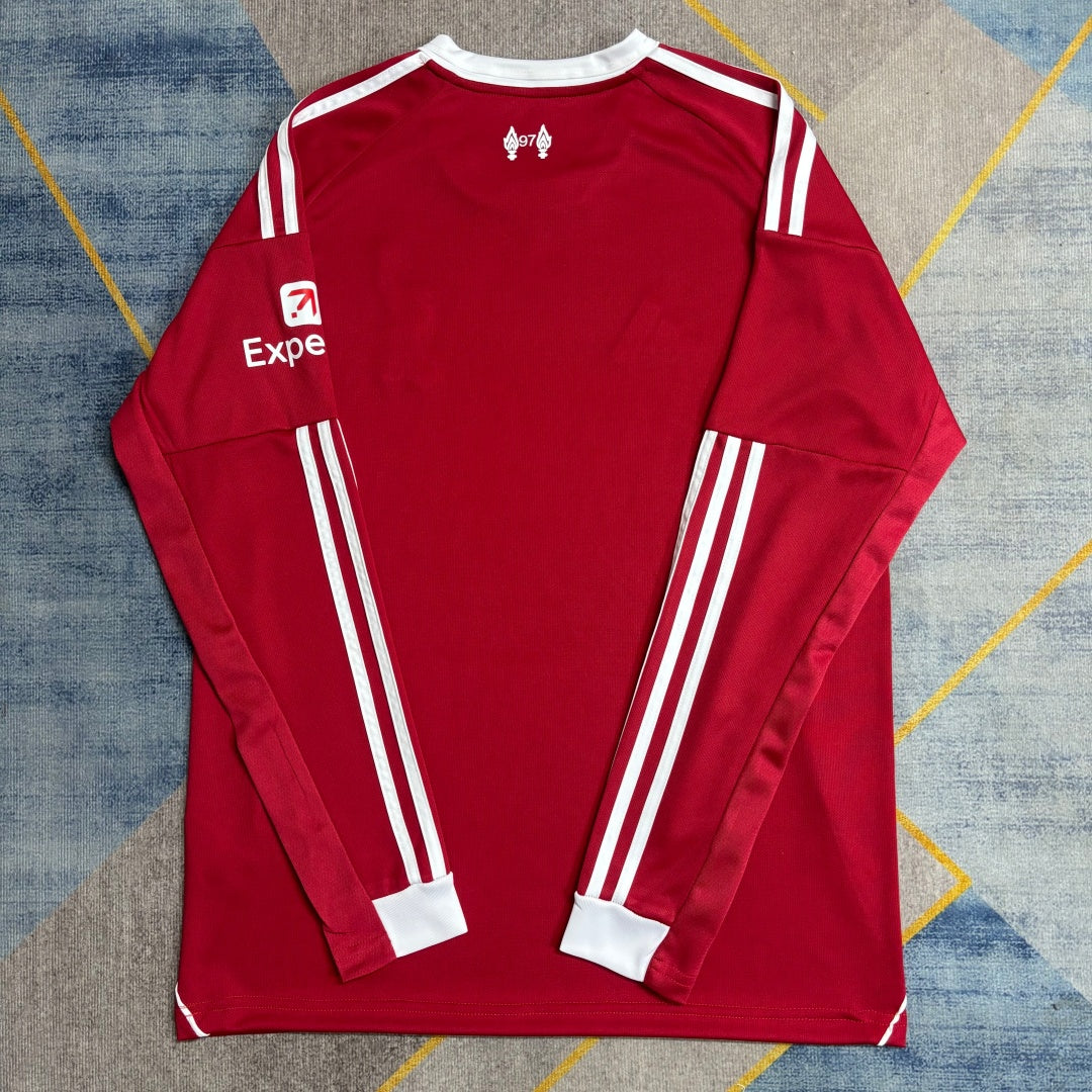 25/26 Liverpool Home Long Sleeve Jersey