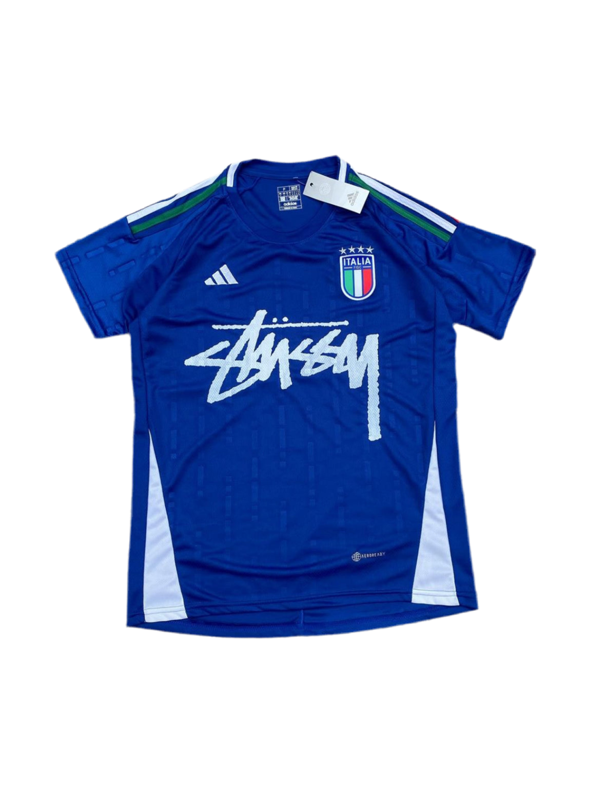 ITALIE X STUSSY - BLEU JERSEY