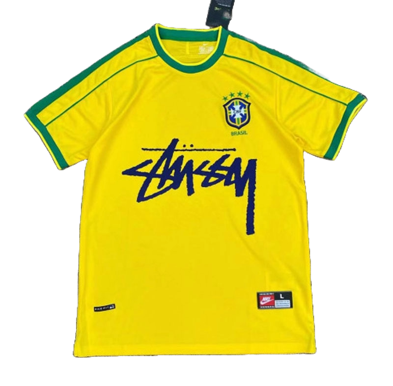JAUNE - MAILLOT BRASIL X STUSSY