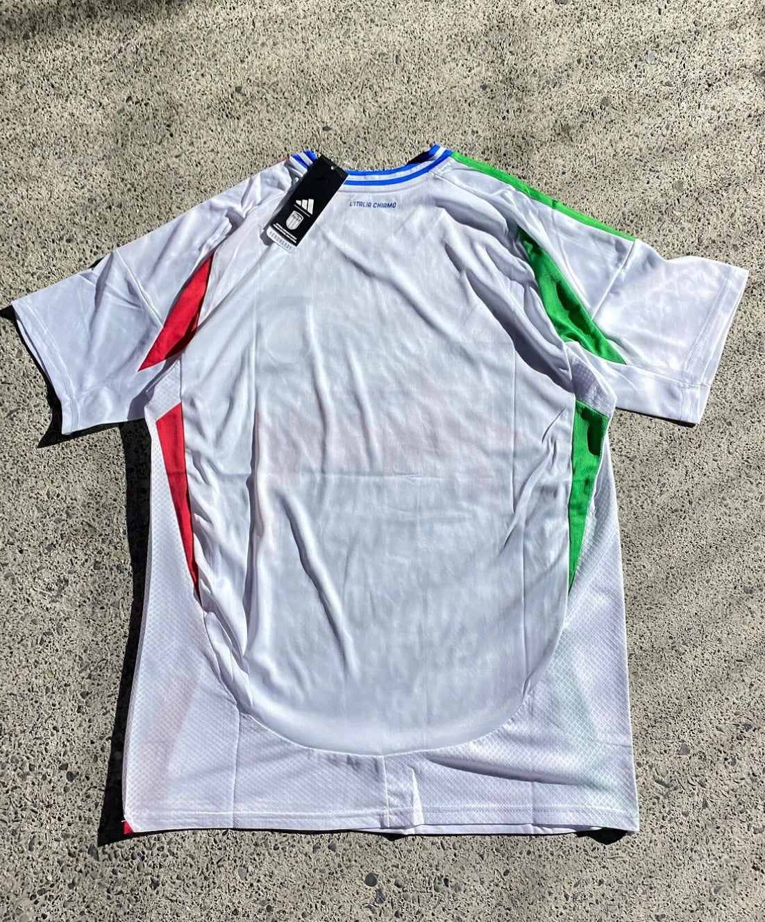 ITALIE X STUSSY - MAILLOT BLANC