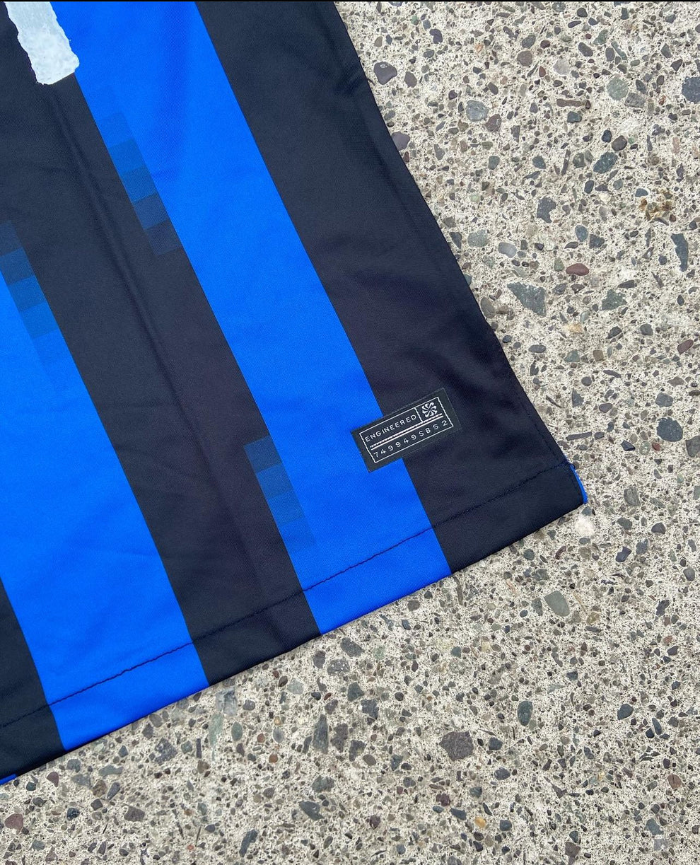 MAILLOT STUSSY X "INTER" - BLEU/NOIR