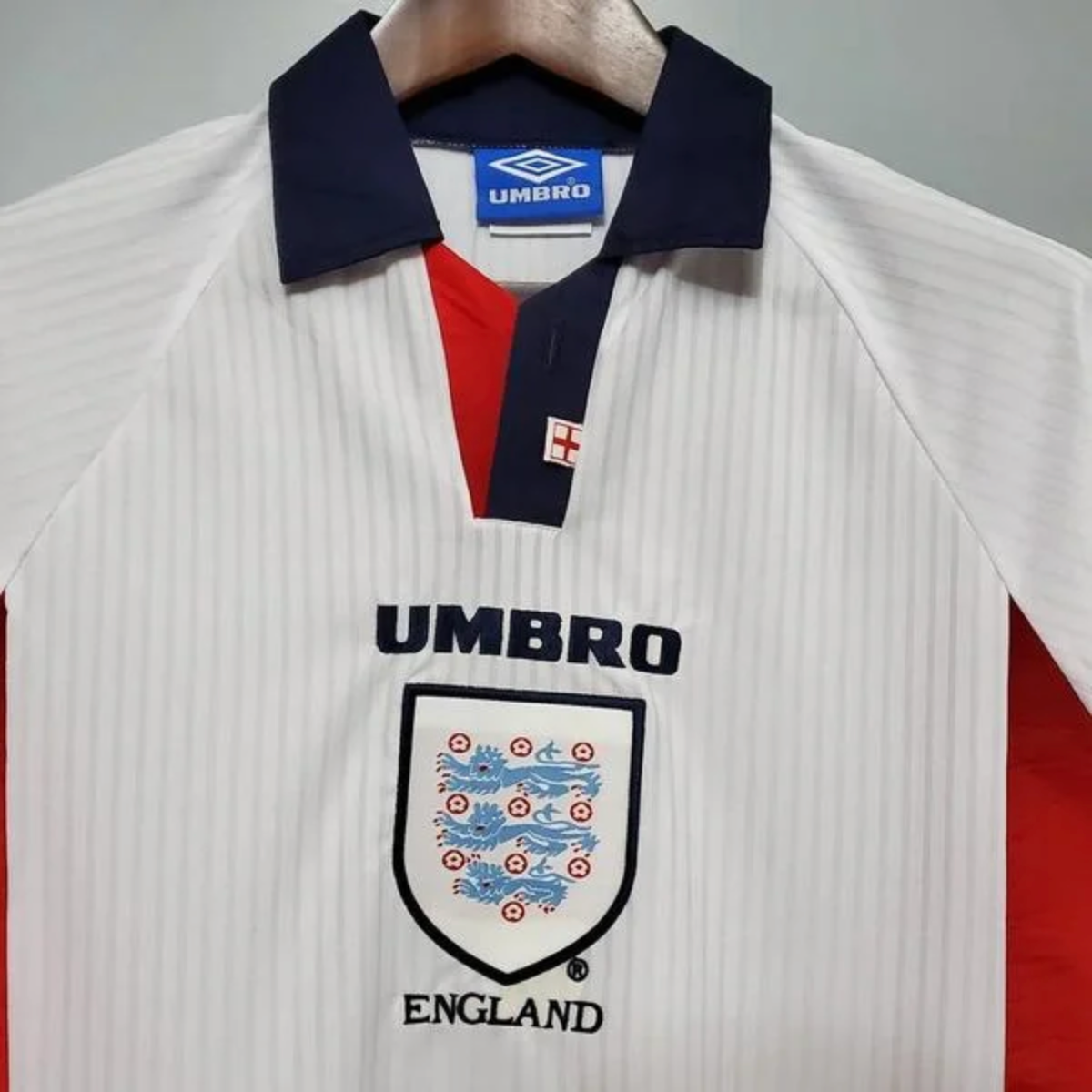 England 1998 Home Jersey - Long Sleeve