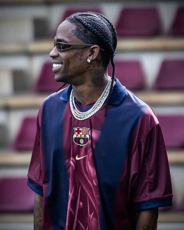 FC BARCELONA X TRAVIS SCOTT RETRO | EDITION LIMITEE