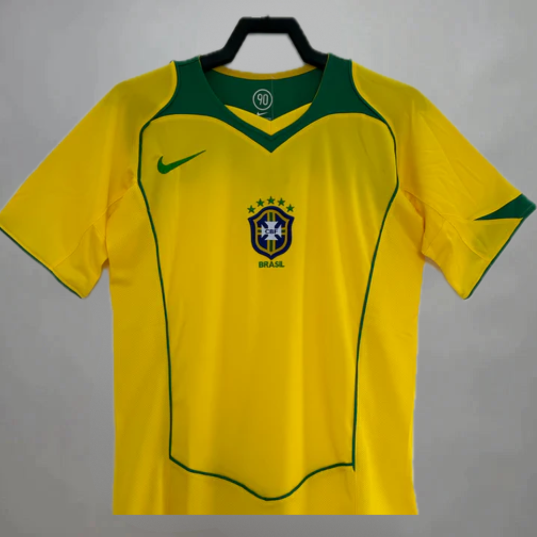 BRAZIL 04/05 Home Jersey