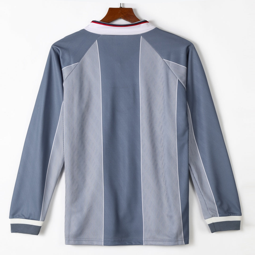 1996 England Away Retro Long Sleeve Jersey