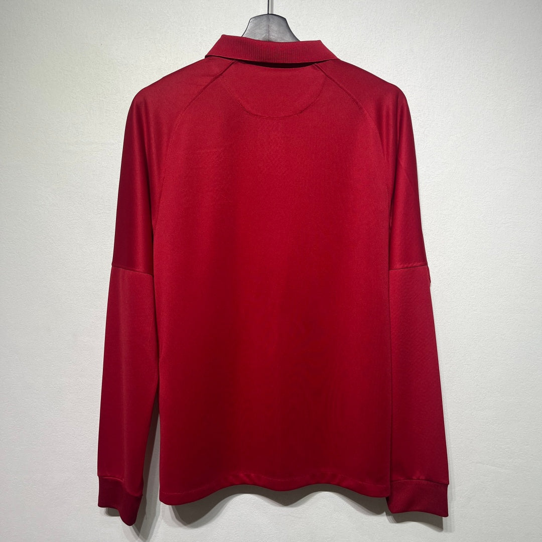 2020 Portugal Home Retro Long Sleeve Jersey