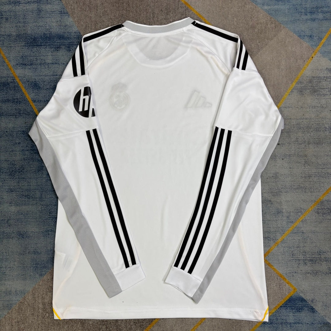 25/26 Real Madrid Home Long Sleeve Jersey