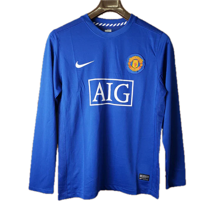 MANCHESTER UNITED 08/09 Home Jersey-Long Sleeve