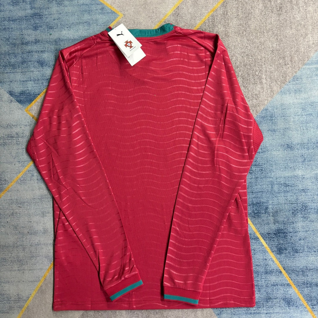 25/26 Portugal Home Long Sleeve Jersey