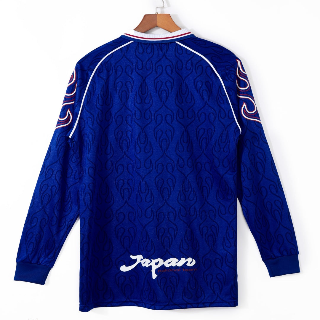 1998 Japan Home Retro Long Sleeve Jersey