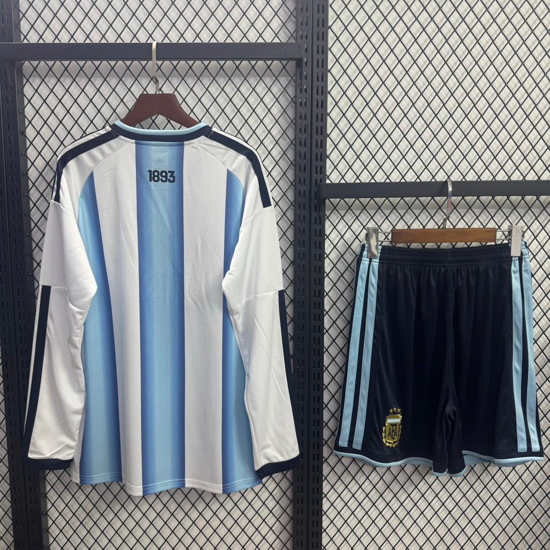 25/26 Argentine Home Long Sleeve Adult Full Set