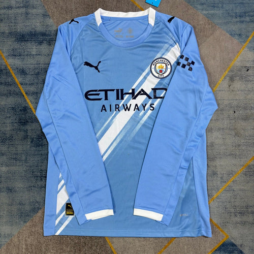 25/26 Manchester City Home Long Sleeve Jersey