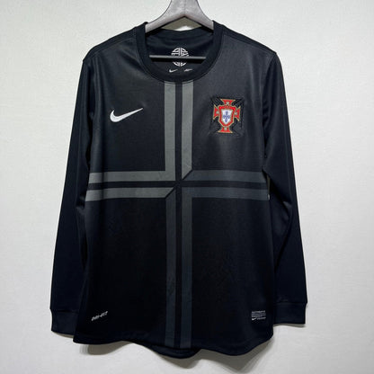 2012 Portugal Away Retro Long Sleeve Jersey