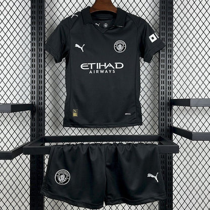25/26 Manchester City Away Kids Set