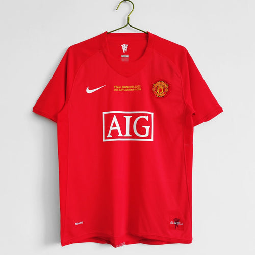 Manchester United Home Retro 2007 2008 Jersey