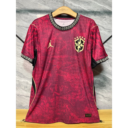 25/26 Brazil Player Version Special Red A Jersey