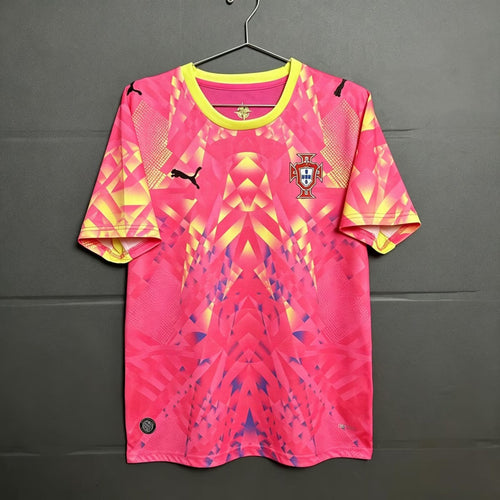 2026 Portugal Goalkeeper Pink Jersey