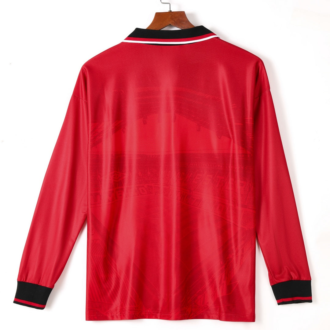1994-1996 Manchester United Home Retro Long Sleeve Jersey
