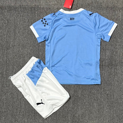 25/26 Manchester City Home Kids Set
