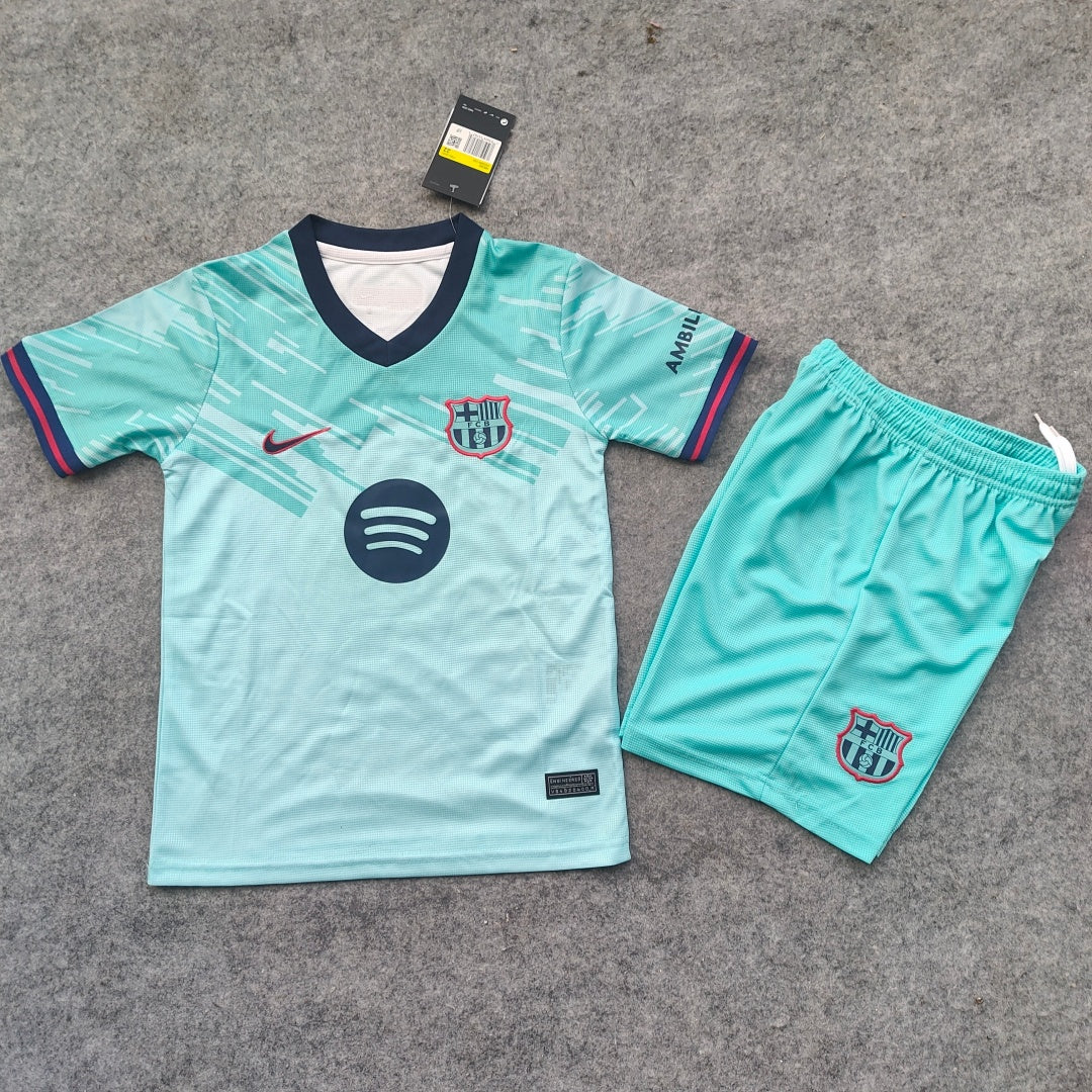 25/26 Barcelona Barcelona Blue Kids Set