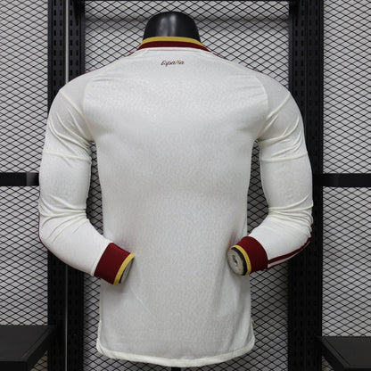2026 Spain Away Player Version Long Sleeve Jersey