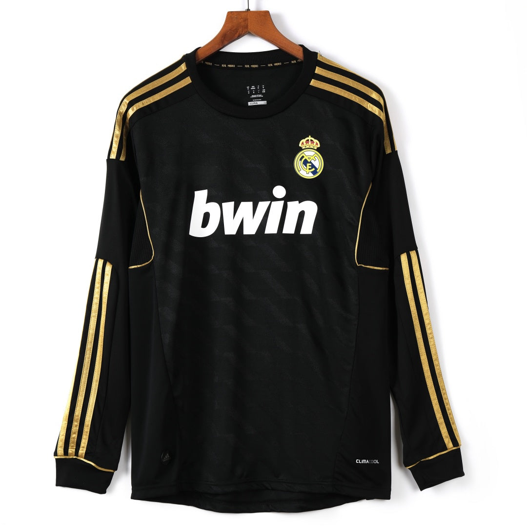2011-2012 Retro Real Madrid Away Long Sleeve Jersey