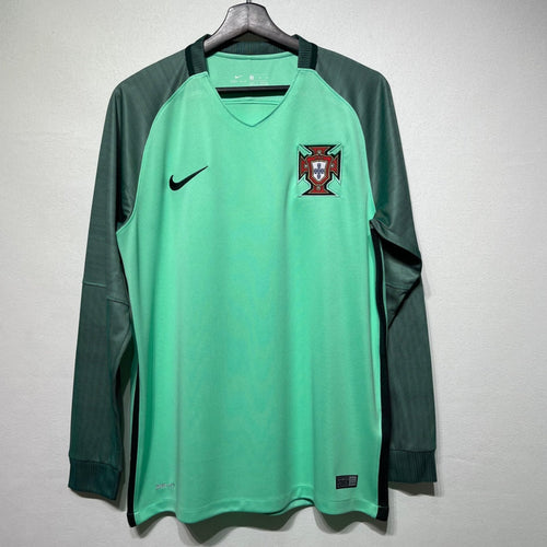 2016 Portugal Away Retro Long Sleeve Jersey