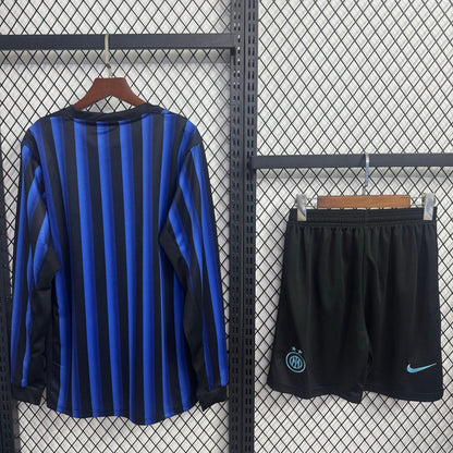 25/26 Inter Milan Home Long Sleeve Adult Full Set