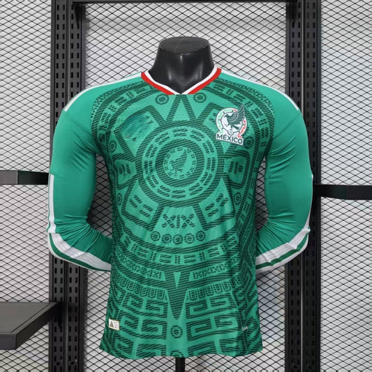25/26 Mexico Home Player Version Long Sleeve Jersey