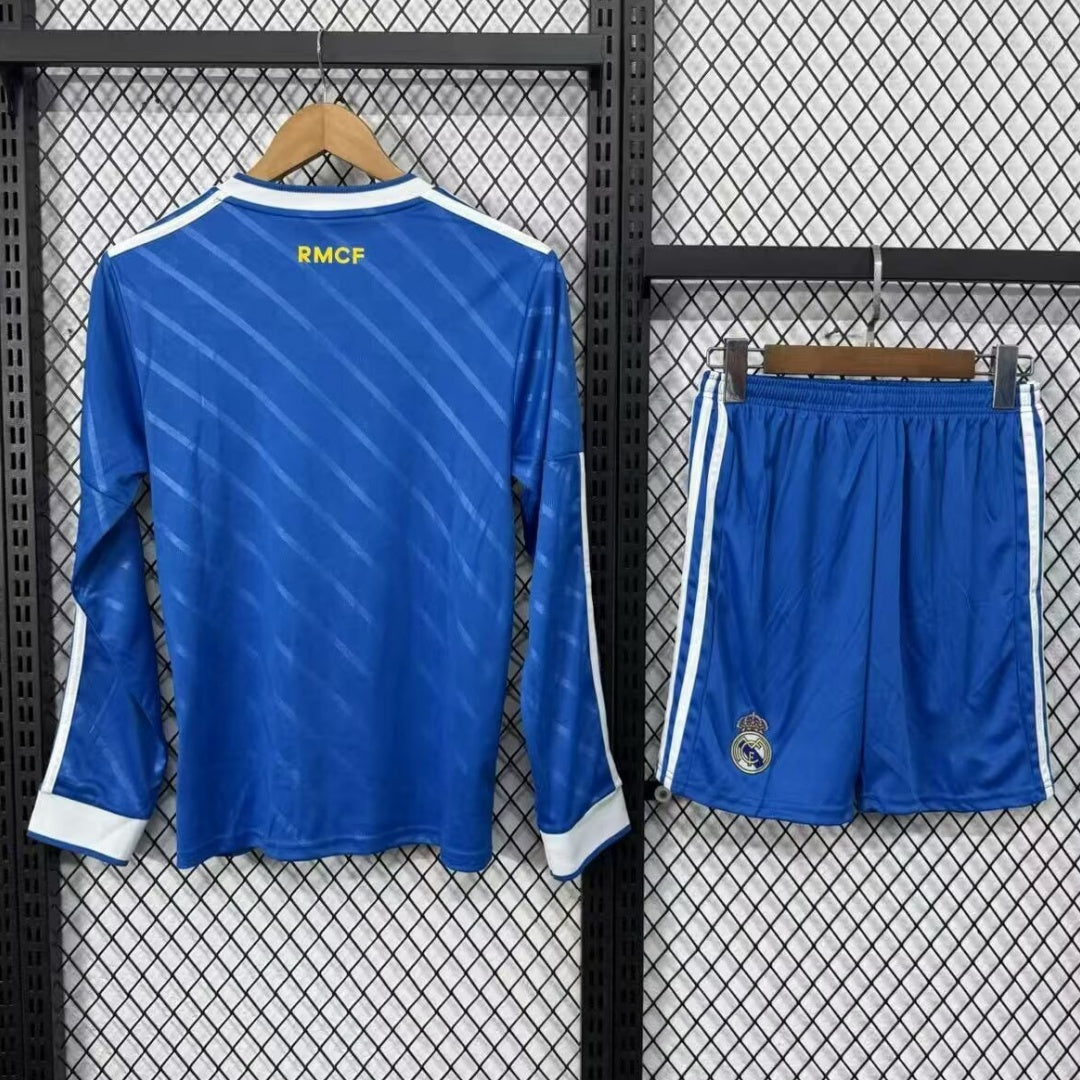 25/26 Real Madrid Third Long Sleeve Adult Full Set