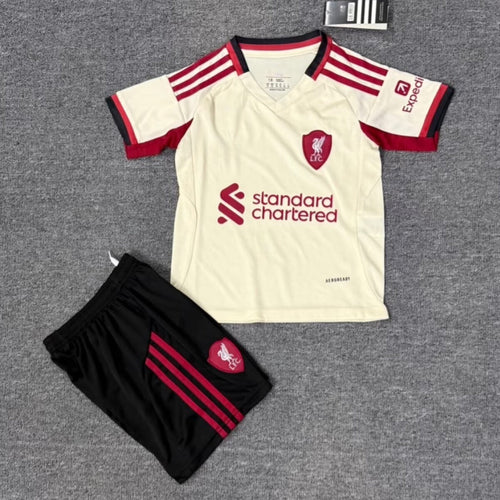 25/26 Liverpool Away Kids Set
