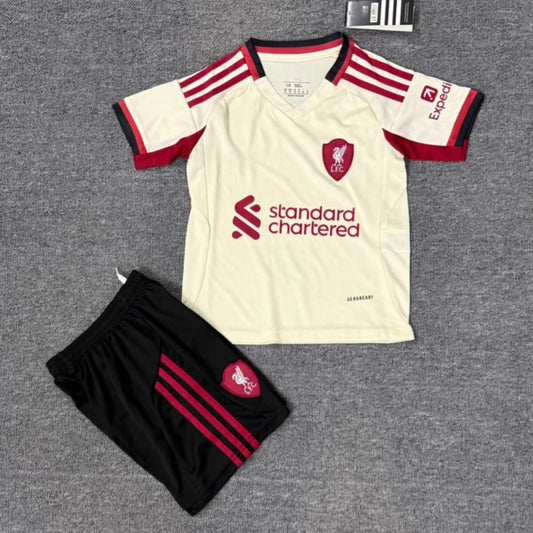 25/26 Liverpool Away Kids Set