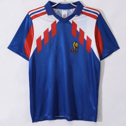 1990 Retro France Home Jersey