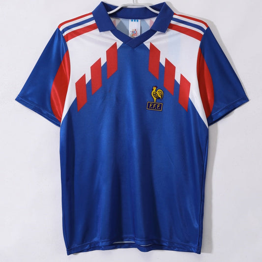 1990 Retro France Home Jersey