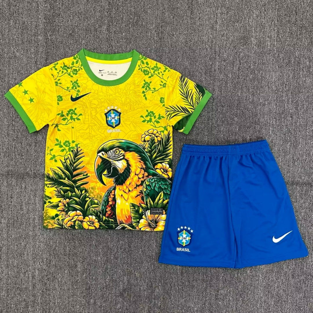 26/27 Brazil Black Special Kids Set
